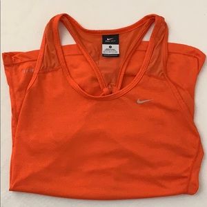 Nike Dri-Fit Orange Tank Top